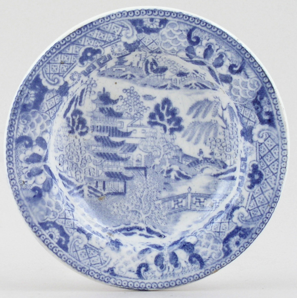 Miniature or Toy Plate c1850